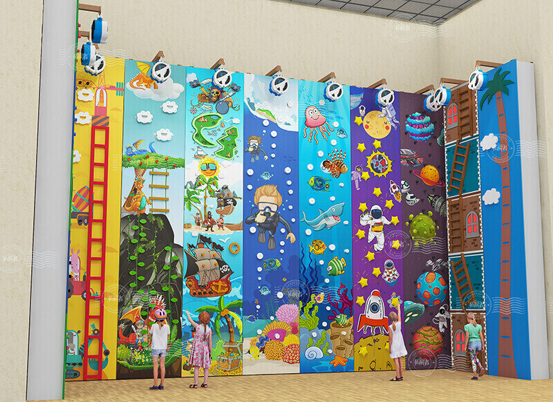 kids climbing wall, fun climbing wall, climbing wall manufacturer, climbing wall supplier, commercial climbing gyms, family entertainment centers, fun walls